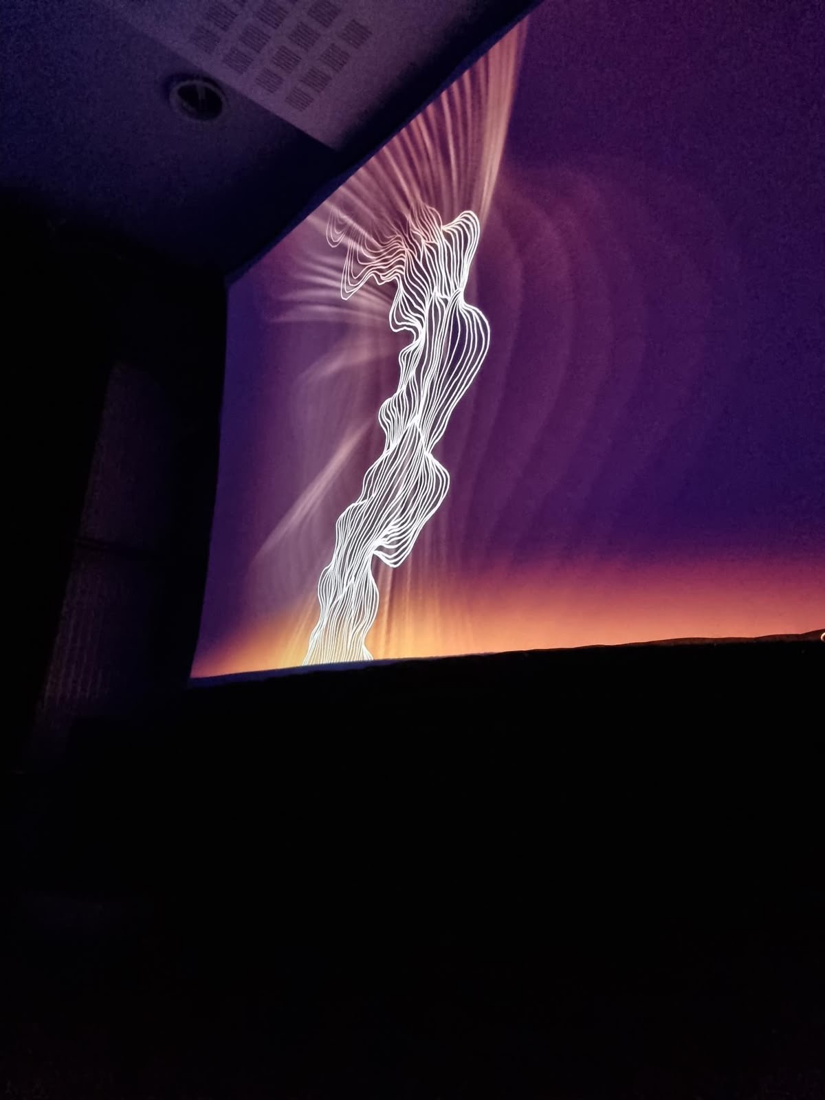 Abstract projection during General Nord Est residency